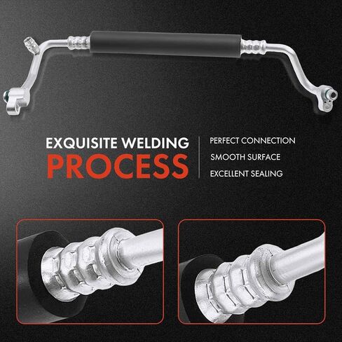 A-Premium A/C Discharge Line Hose Assembly Compatible with Subaru Forester 2003 2004 2005 2006 2007 H4 2.5L, Compressor to Condenser in Saudi Arabia