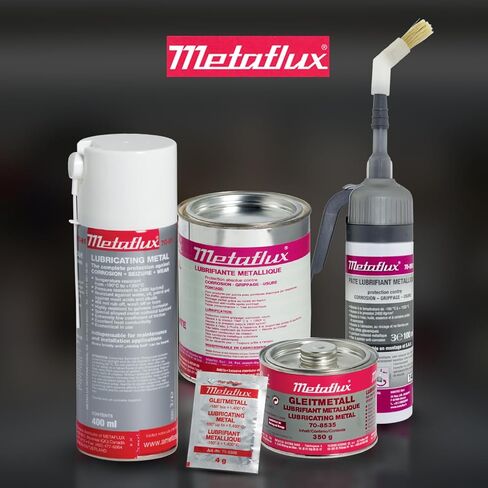 Titanium Corrosion Inhibitor and Lubricant Spray for Metal –Industrial Heavy Duty Rust Prevention Spray for Automotive –Water Resistant Non-Flaking Aluminum-Free Fluid Film by Metaflux 13.5 Oz 1 Pack in Saudi Arabia