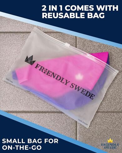 The Friendly Swede Silicone Swim Cap, Durable Swim Caps for Women Swimming, Swimming Cap for Women, Swim Cap for Men, Swim Cap for Women in Saudi Arabia