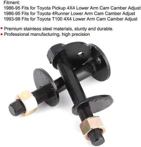 استبدال مسمار ضبط الحدبة، زوج من مسمار ضبط الحدبة بذراع التحكم السفلي 4819035020 مناسب لسيارة Toyota Pickup/4Runner/T100 in Kuwait