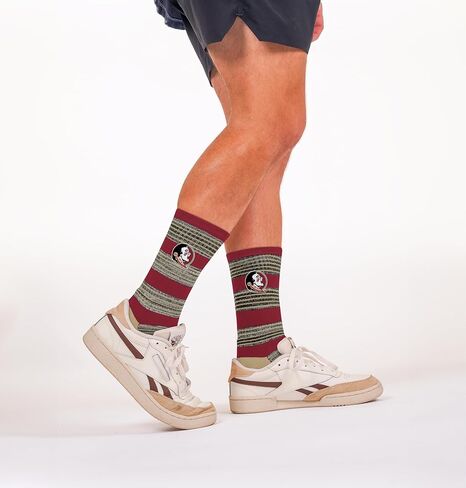 جوارب RMC متعددة الخطوط للرجال من Bare Feet، الرابطة الوطنية لرياضة الجامعات (NCAA). in Kuwait