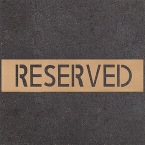 Noveread 12 Inches No Parking Stencil Recycled Fire Lane Stencil Foldable Parking Lots Curbs Painting Stencils Cardboard Reusable Template for Traffic Curb Marking Pavement Sign