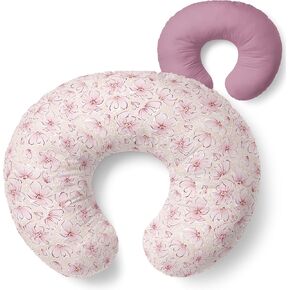 Pobibaby 1-Pack Premium Nursing Pillow Cover - Ultra Soft & Stretchy 96% Cotton, Breastfeeding Pillow Cover for Baby Boys and Girls(Wildlife) in Kuwait