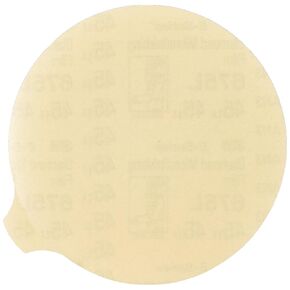 3M 20989 Diamond Micro Finishing PSA Film Disc 675L, 5' x NH 45 Micron, 1 per case, Gray/Yellow