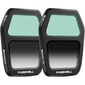 Freewell Air 3S Split ND Filter 4-Pack - ND8/ND16, ND16/ND32, ND32/ND64, ND64/ND128 for Balanced Exposure for Dual-Lens Control in Changing Light