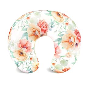 GFU Nursing Pillow Cover, Newborn Breastfeeding Pillow Case for Boys and Girls, Soft Baby Breastfeeding Pillow Slipcover, Fit for Standard Infant Nursing Pillows, Dark Blue Space Dinosaur