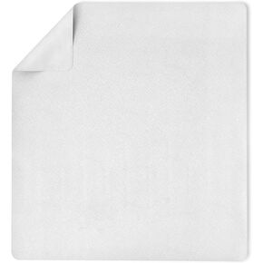 Lalo Splat Mat - Double-Sided Vegan Leather Wipeable Baby Splat Mat - Modern Design, Perfect for Mealtime & Playtime, Easy to Clean High Chair Mat for Floor, 47 x 47 Inches - Scattered Dot Grey