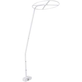Ymiko Net Stand Bed Netting Holder Set Adjustable Clip-On Crib Canopy Holder Rack Net Crib Accessories for Baby Bed