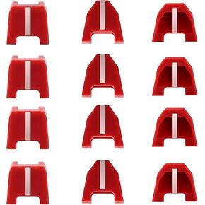 42-38-0017 No-mar Pad Kit Fits For Milwaukee M18 2746-20 Nailer Tip Replacement 18Aa Nailer Compatible With Milwaukee nailers bit (Set of 12)