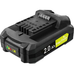 SnapFresh 20V 2.0Ah Li-ion Battery, (Not Compatible with Other Brands), Lithium-Ion Battery Support Fast Charging(BBT-DC20A)