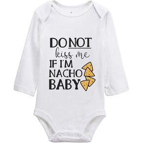 Funny Baby Bodysuit Nacho Baby Do Not Kiss Me If Im Nacho Baby Bodysuit Taco Bodysuit Baby Dont Kiss Me Baby Bodysuit
