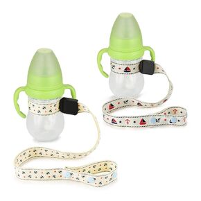 Accmor 2Pcs Sippy Cup Straps, Adjustable Strap for Sippy Cup,Sippy Cup Leashes, Baby Bottles Toys Sippy Cup Strap Holders for Stroller, High Chair, Car Seat