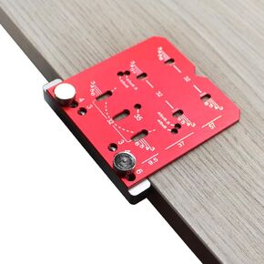 Drill Diameter 35mm (1.38 in) Concealed Cabinet Door Hinge Tools Compatible with Drilling Distance 45mm (1.77 in) or 48mm (1.89 in) & Drill Positioning Tools (Normal version)