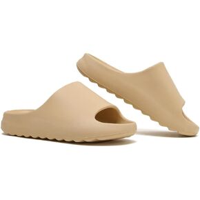 Cloud Slides for Women and Men, Platform Slides Slippers, Non-Slip Quick Drying Soft Lightweight Shower Shoes, Thick Sole Open Toe Slides Sandals for Indoor & Outdoor