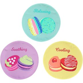 Hilph Kids Ice Packs for Boo Boos, Toddler Dinosaur Ice Pack Reusable Childrens Boo Boo Buddy Hot Cold Gel Packs for Kids Injuries, Pain Relief, Bumps & Bruises (3 Packs)
