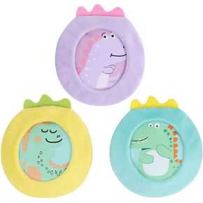 Hilph Kids Ice Packs for Boo Boos, Reusable Cold Packs with Sleeves for Kids Injuries, Toddler Animal Ice Packs Hot Cold Therapy for Kids Bumps, Swelling, Wisdom Teeth (3 Packs)