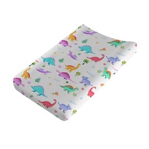 Highland Cow Flowers Baby Changing Pad Covers,Unisex Fitted Changing Pad Cover for Boys Girls,Comfortable Breathable Baby Changing Table Pads Sheets,Polyester Easy Care Diaper Change Table Sheets