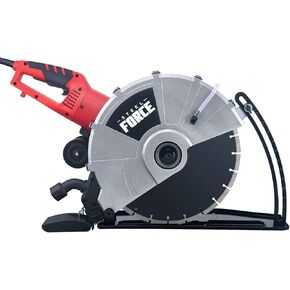 Steel Force KPC 3551 Portable 14" Wet/Dry Electric Corded Circular Concrete Saw/Power Angle Cutter 2600W w/Water Line & Guide Roller (With Blade)