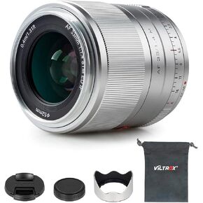 VILTROX EF-M 33mm f/1.4 F1.4 EOS M-Mount Autofocus APS-C Prime Lens Dual Aperture for Canon M-Mount M10 M100 M200 M3 M5 M50 M50II M6 M6II