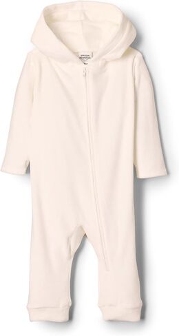 Amazon Essentials x Sofia Grainge Unisex Babies' Velour Hooded Coverall in Saudi Arabia