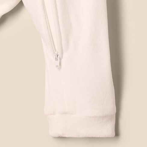 Amazon Essentials x Sofia Grainge Unisex Babies' Velour Hooded Coverall in Saudi Arabia