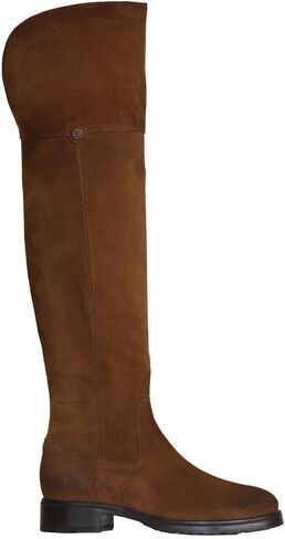 Frye Women's Melissa Lug Over The Knee Boot, Nutmeg - 8.5M in Saudi Arabia