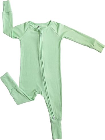 Soapberry 2-Way Zipper Bamboo Viscose Pajamas for Baby Boys and Girls in Saudi Arabia