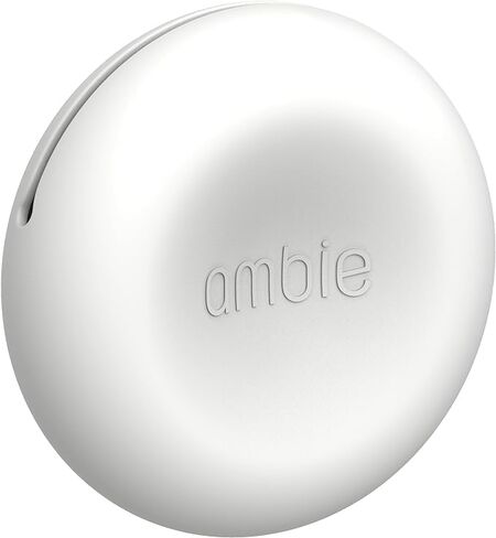 ambie Sound Earcuffs - سماعات أذن مفتوحة بمشبك أذن سلكي مقاس 3.5 مم مع ميكروفون مدمج وتحكم سهل في مستوى الصوت | سماعة رأس على شكل صفعة للأذن | سيليكون خفيف الوزن، أسود in Kuwait