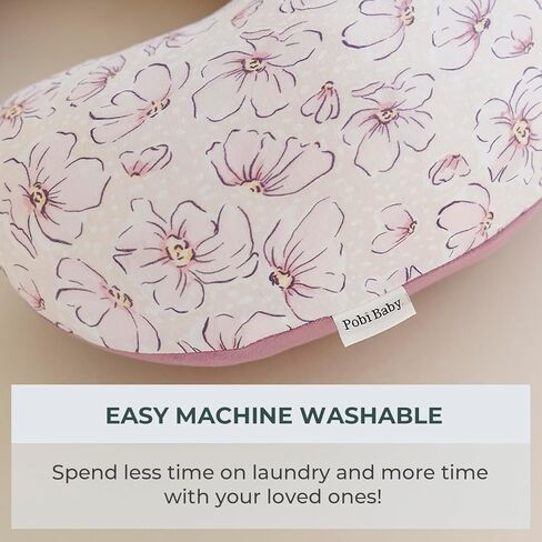 عبوة واحدة من غطاء وسادة الرضاعة الفاخر من Pobibaby - فائقة النعومة وقابلة للتمدد بنسبة 96% قطن، غطاء وسادة الرضاعة الطبيعية للأطفال الأولاد والبنات (الحياة البرية) in Kuwait