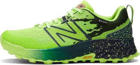 New Balance Women's Fresh Foam Hierro V7 GTX Trail Running Shoe, Pixel Green/Natural Indigo, 8.5 Medium in Saudi Arabia