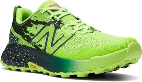 New Balance Women's Fresh Foam Hierro V7 GTX Trail Running Shoe, Pixel Green/Natural Indigo, 8.5 Medium in Saudi Arabia