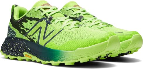 New Balance Women's Fresh Foam Hierro V7 GTX Trail Running Shoe, Pixel Green/Natural Indigo, 8.5 Medium in Saudi Arabia