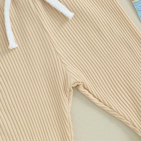 3Packs Unisex Baby Clothes Toddler Baby Boy Girl Joggers Pants Solid Drawstring Sweatpants Fall Winter Outfit in Kuwait