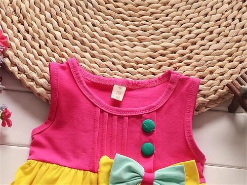 Summer Baby Girls Clothing Sets 2pcs Tracksuit Children Suit Cartoon Outfits Short Sleeve Clothes Sets in Saudi Arabia