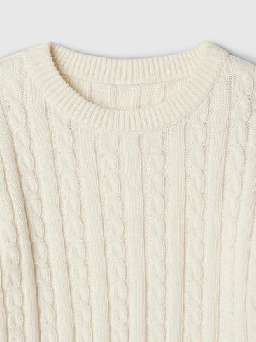 GAP Baby Boys' Cable Crewneck Sweater in Saudi Arabia