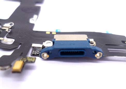 USB Dock Charging Port Flex Cable PCB Board Module Replacement Compatible with Apple iPhone 13 (Black) in Kuwait