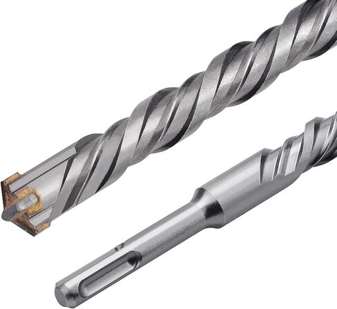 5/8 inch X 10-1/4 inch SDS Plus Rotary Hammer Bit, Concrete Drill Bits for Concrete, Brick, Cement and Stone, 10-1/4 inch Length (5/8 inch X 10-1/4 inch) in Saudi Arabia