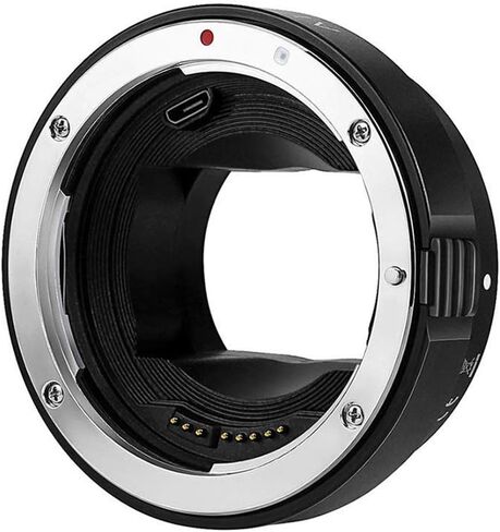 Lens Mount Adapter EF-EOS R Auto-Focus Lens Converter Control Ring for EF/EF-S Lens to Canon EOS R RP R3 R5 R50 R6 R7 R8 R10 Cameras in Kuwait
