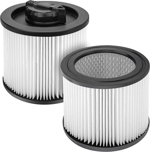 Fette Filter - 2 Pack DXVC4001 HEPA Filter Compatible with DEWALT DXV04T DXV05P DXV05S DXV08S DXV06G Wet Dry Shop Vacuums. Compare to Part# DXVC4001. in Saudi Arabia