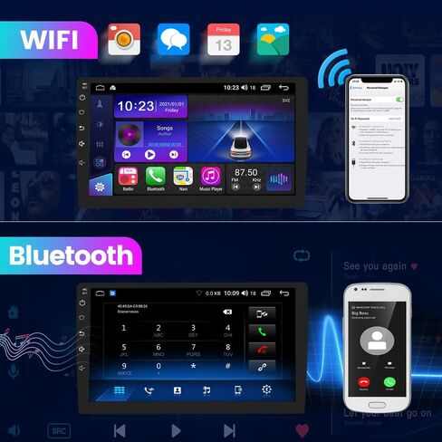 Car Radio Stereo for Ford F150 F-150 2009 2010 2011 2012, 9 inch Touch Screen Android 13 Head Unit 2G+32G with CarPlay/Android Auto SWC GPS WiFi in Saudi Arabia