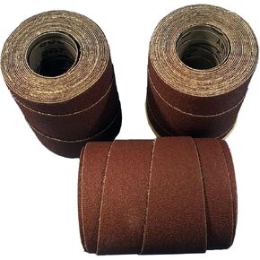 JET 22" Ready-to-Wrap Sandpaper, 80 Grit (60-2080), Red