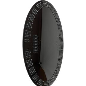 Cribbage Board Template Oval Black Acrylic - 4 Lane USA