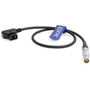 Eonvic Power Cable for DJI Monitor/DJI Transmission/Red Scarlet & Epic Camera 1B 6pin Female to D-Tap Male for V Mount Anton Mount Battery