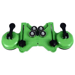 Adjustable Tile Hole Saw Jig Fixture with Suction Cups for Ceramic Glass Porcelain Marble, High Accuracy Drilling, Multi Functional Design, Double Fixed, Resistant (Locator)
