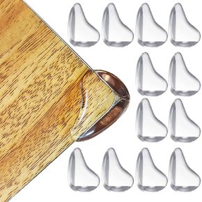 Corner Protector Baby, Table Corner Protector, Furniture Corner & Edge Safety Bumpers Keeps Your Baby Safe - Clear Corner Protectors for Furniture, Plastic, Rubber Corners for Sharp Corners(12 Pack)