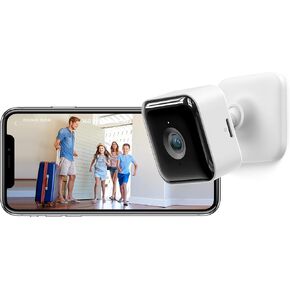 GNCC Indoor Security Camera, 2 Packs 1080P Camera for Home Security Wi-Fi Camera, Motion/Sound Detection, Night Vision, 2-Way Audio, Real-Time Alert, Cloud & SD Card Storage, 2.4G WiFi Only