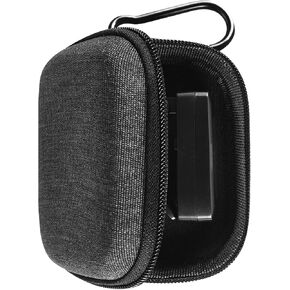 Geekria Shield Case for Guitar Tuner, Portable Cover, Tuner Storage Case, Compatible with Snark SN1X, SN5X, St-8 Tuner with Space for Pick Holder (M3 / Black)
