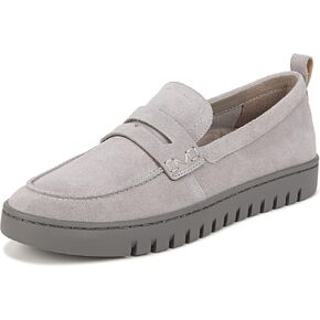 Vionic Women's Uptown Loafer, Light Grey Suede, 9