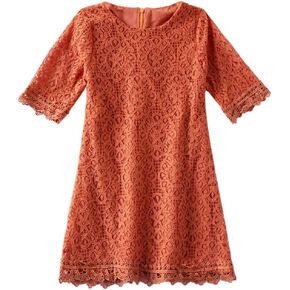 Niyage Lace Toddler Dress Girls Flower Elegant Half Sleeve Party Princess Dresses in Saudi Arabia