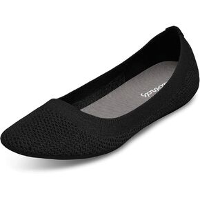 Allbirds Women’s Tree Breezers, Knit Ballet Flats, Slip-On Everyday Round Toe Shoes, Machine Washable Made with Natural Materials
